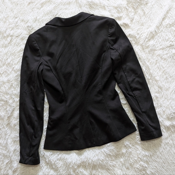 H&M Black Fitted Single Button Blazer - Picture 4 of 10